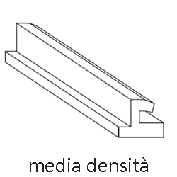 Arialuce Media densità - Terminale in PVC